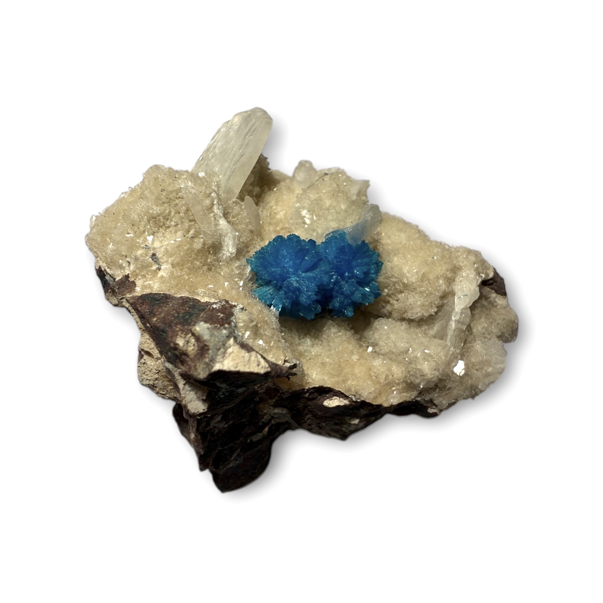 Cavansite with Stilbite