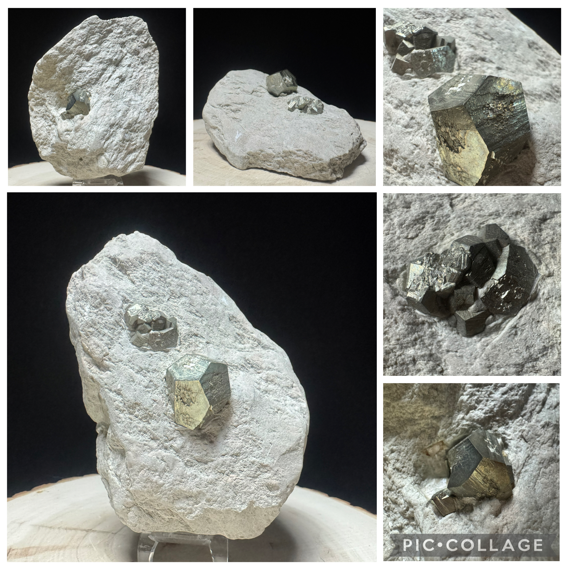 Spanish Pyrite on Marl