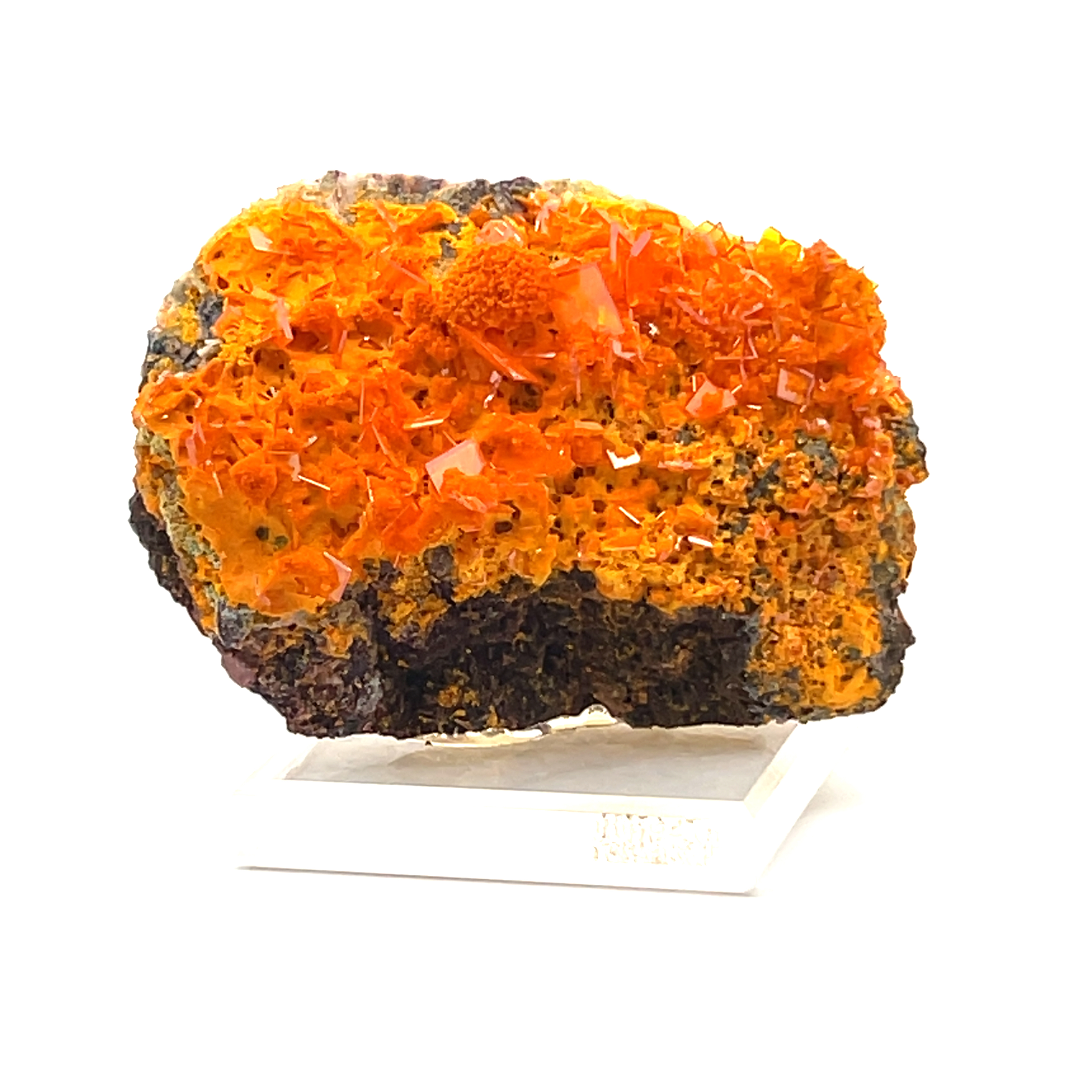 Wulfenite with Mimetite