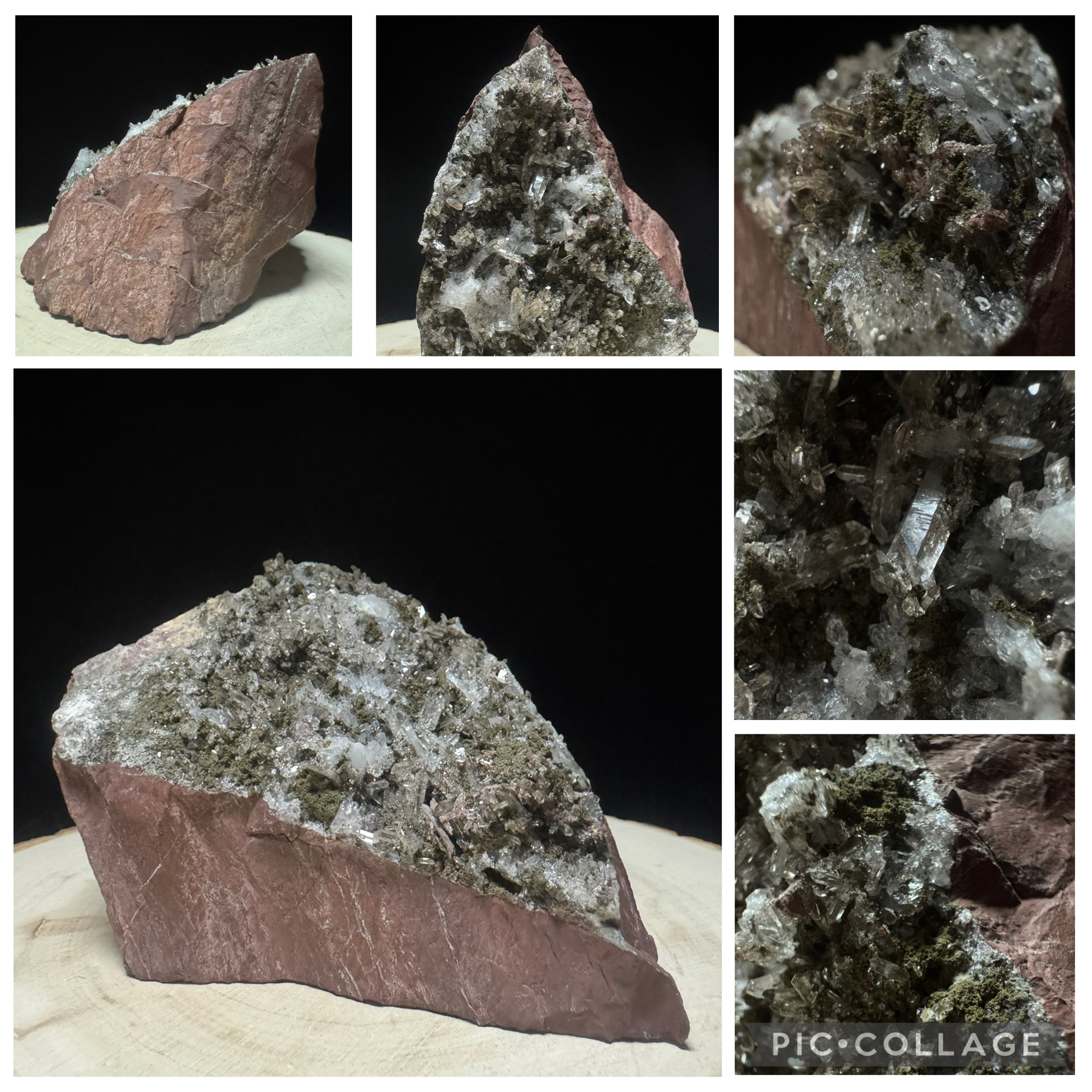 Italian Pennantite (chlorite) and Quartz