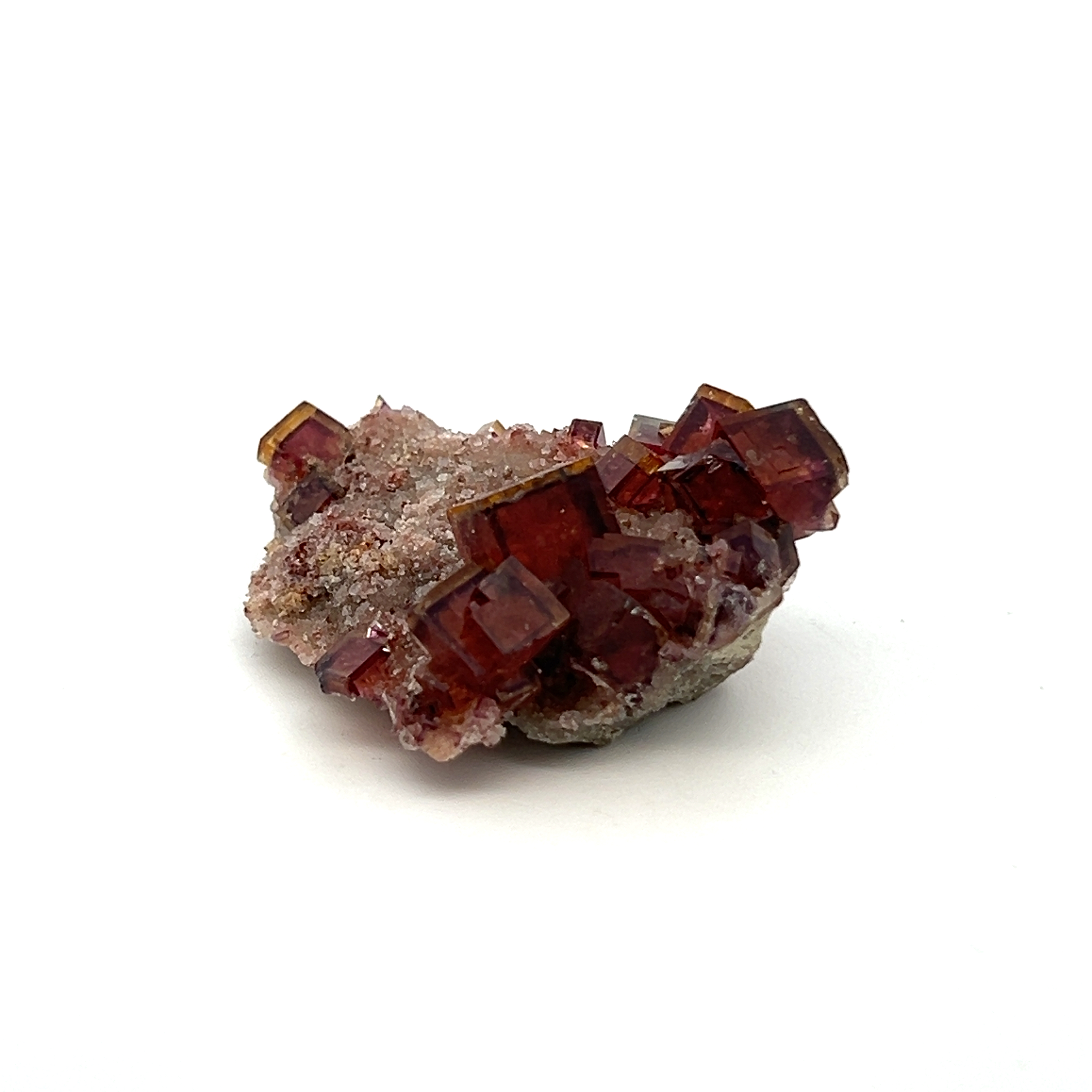 Fluorite on Matrix from 10,000 Nights Mine
