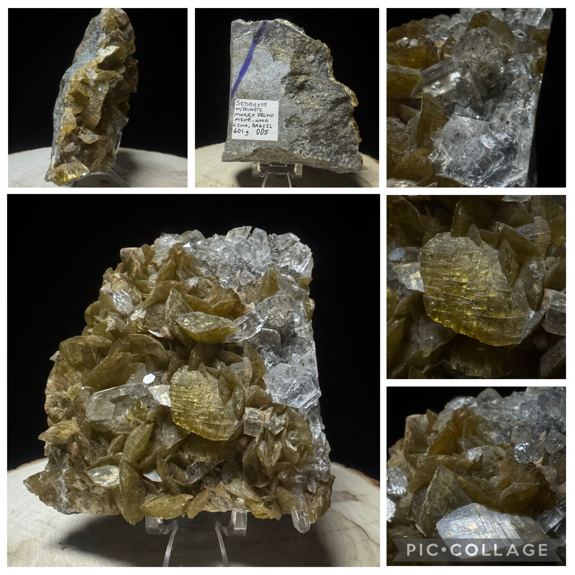 Brazilian Siderite and Quartz