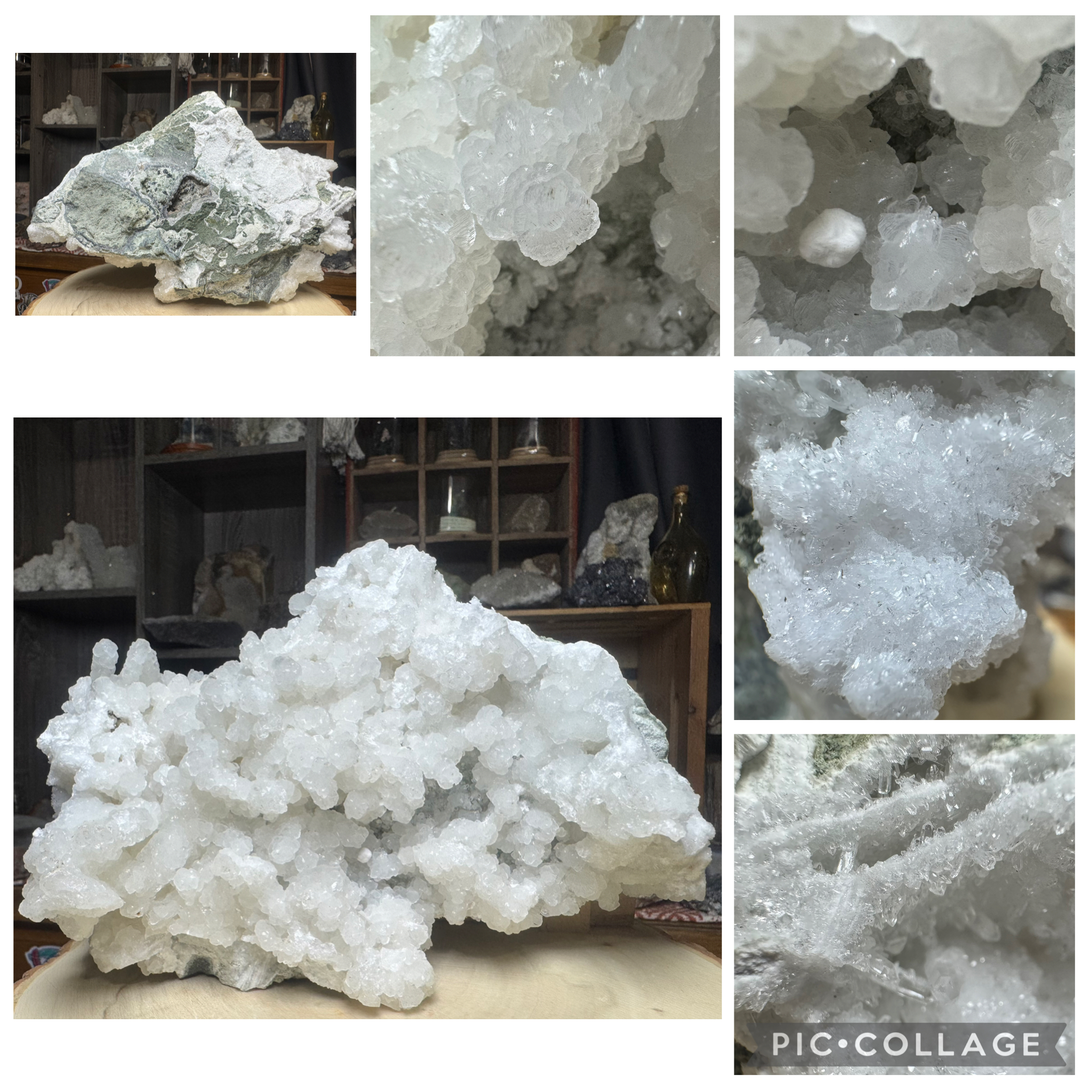 Apophyllite Crystal Cluster