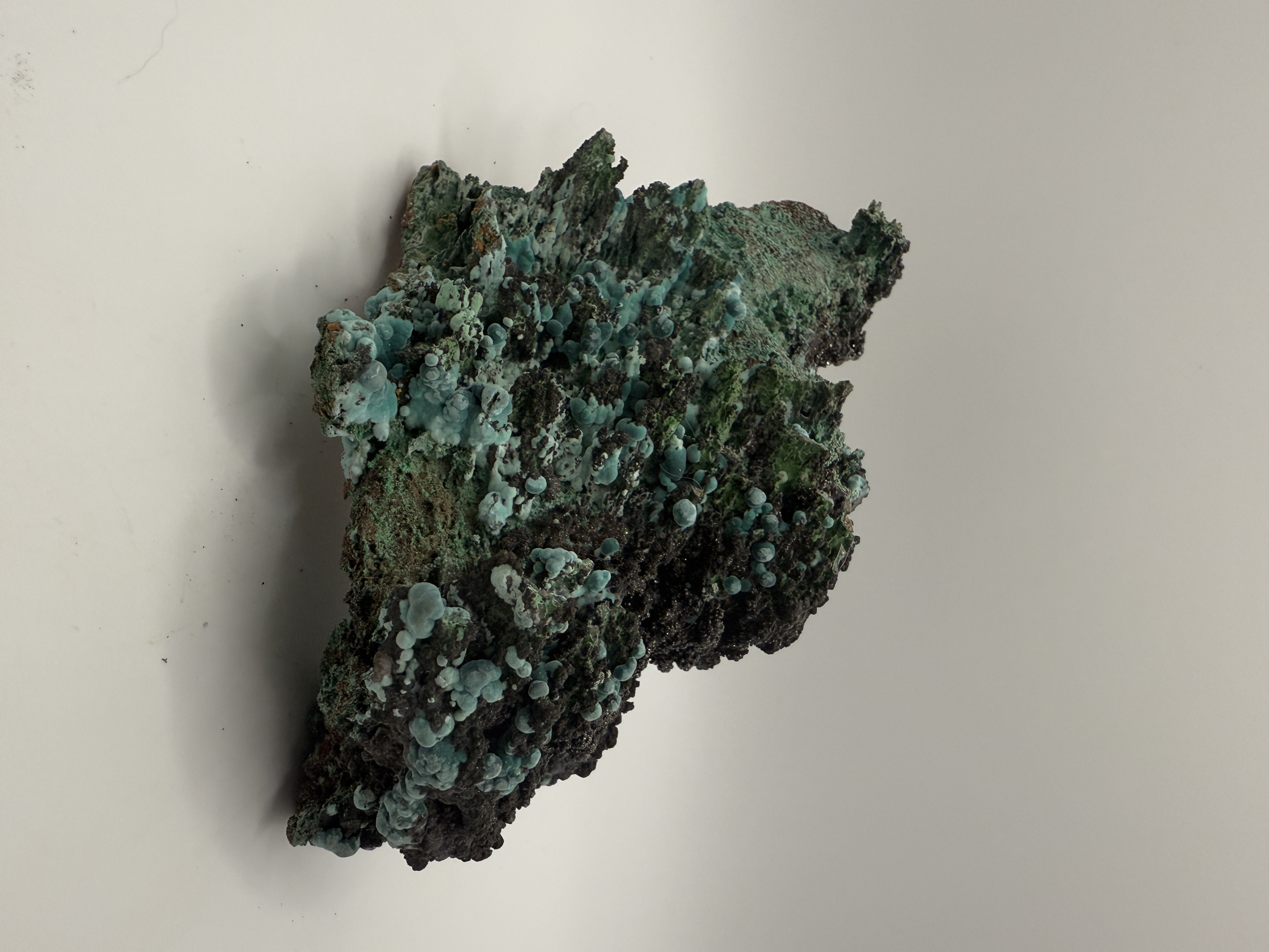 Rosasite and Plattnerite